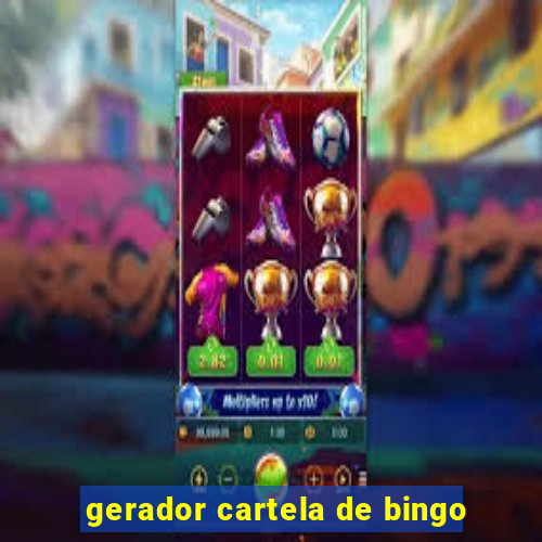 gerador cartela de bingo